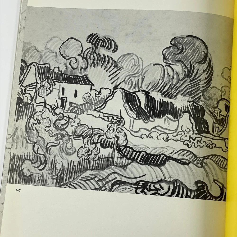 Vincent van Gogh Art Exhibition Catalog Softcover Book Illustrated Sketches